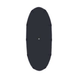 Limera Nickel Alu Oval Mirror Irregular Border M