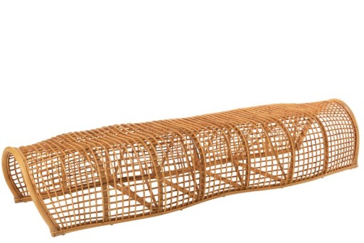 J-Line Bank Roni | Rattan | Natur | 191x69x45 cm