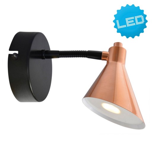 LED wall light "Copper"