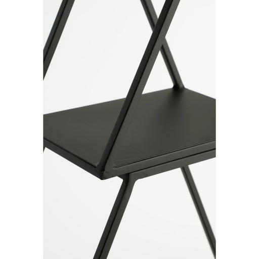 Decoratie Etagère Boom - 3 laags - L50 x B14 x H71 cm - Metaal - Zwart