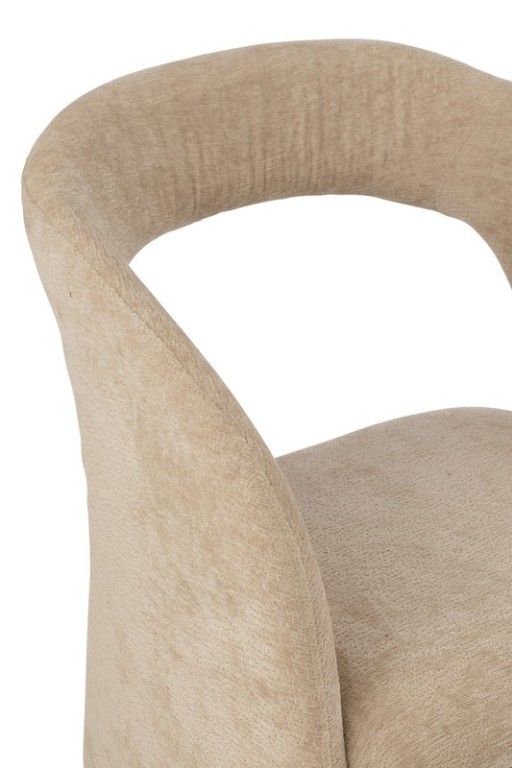 J-Line Anise Chair Textile Beige