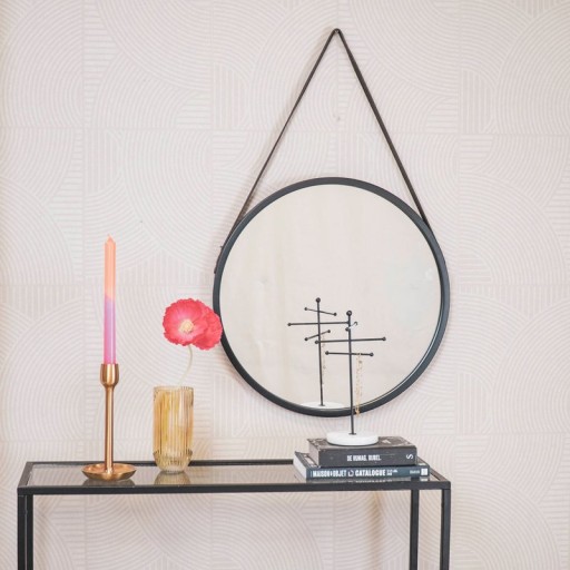 Jewelry Holder-Marble/Metal-Black -15x14x25,5cm