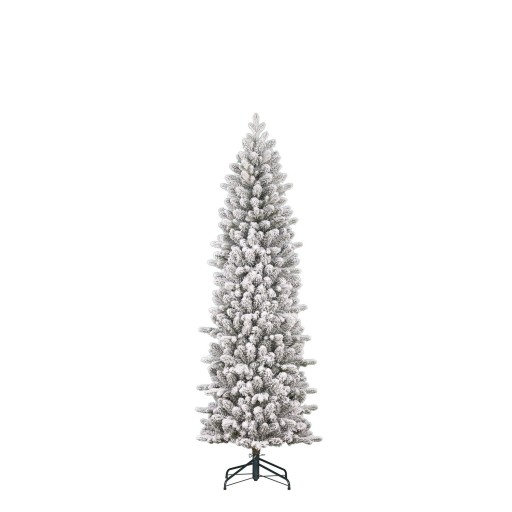 Harma Smalle Kunstkerstboom - H185 x Ø63 cm - Groen Frosted