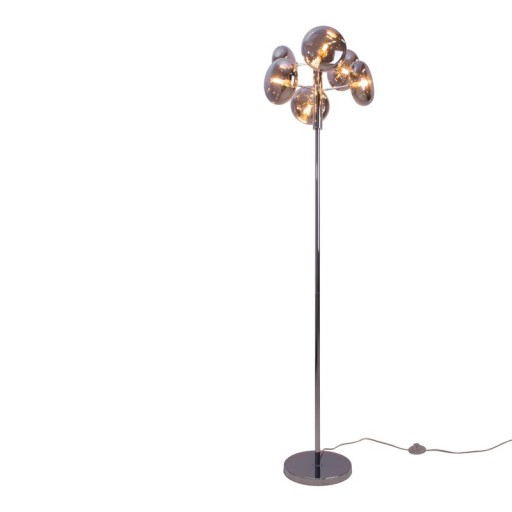 Floor lamp "ORION" smoky