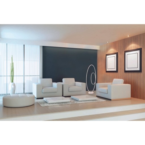 LED vloerlamp h: 120cm wit "Odrive"