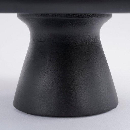 Tallo Cake stand - H10 x Ø30 cm - 100% FSC Mango wood - Black
