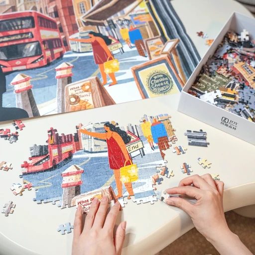 Legpuzzel, Robotime, Joypiece Walk in London, PT003, 50x75cm