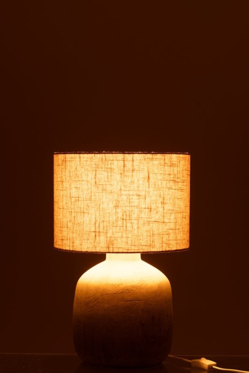 J-Line Lamp Mia Terracotta Small