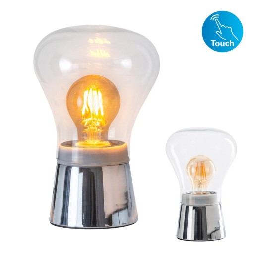 Glass table lamp "Kerry" h: 21cm