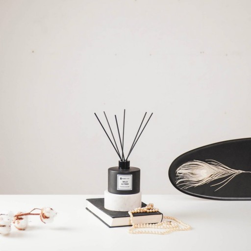 Reed Diffuser - Glass/ Fibre - 200 ml - Wild and free