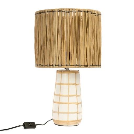 The Molokai Table Lamp | Wit Naturel | Tafellamp