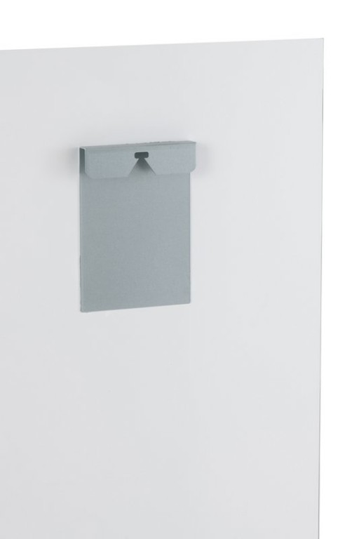 J-Line Wall Decor Non Cigarette Tempered Glass Black/White