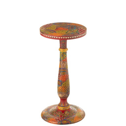 J-Line Bijzettafel Delhi Mango Hout Mix