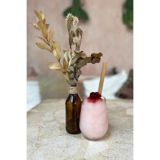 De Bamboe Rietjes - Set van 10 Met Reinigingsborsteltje