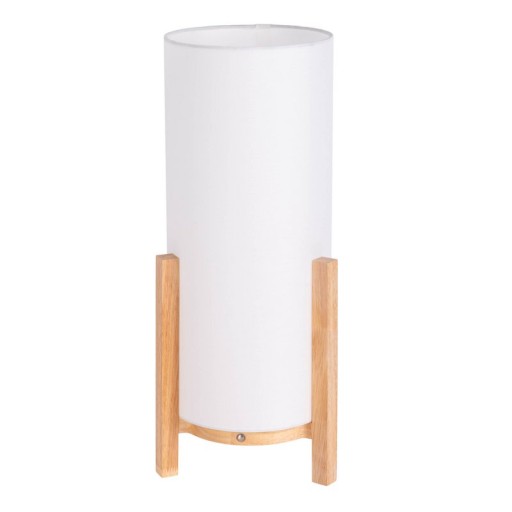 Ackitical lamp "Madita" 48 cm high, in white/nature, with integrated LED, dimmable with touch sensor