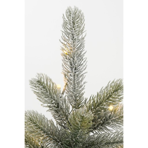 Nagoya Kunstkerstboom in Jute met LED Verlichting en Timerfunctie - H60 x Ø44 cm - Groen