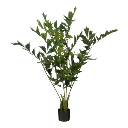 Fish tail Palm Artificial Plant in Pot - H150 x Ø100 cm - Green