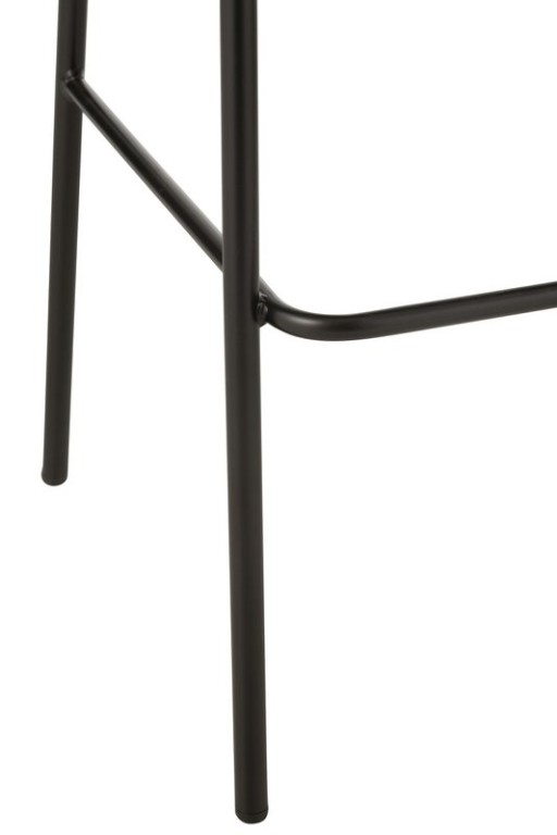 J-Line Bar stool Lone Plywood/Metal Natural/Beige