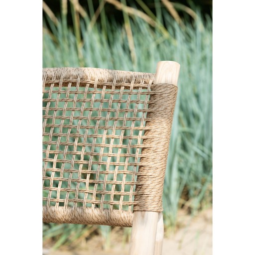 J-Line Zetel Vita Teak/Kunststof Naturel