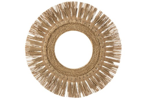 J -Line Spiegel Round - Grass - Natural - Ø 66.5 cm