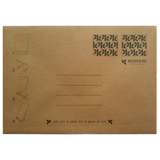 Pop -up art - Good Luck - Komoni - KD1