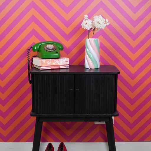 Vaas - Marshmellow - roze/mint/lila - 10,5x10,5x20cm