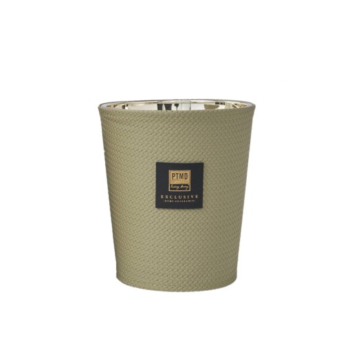 PTMD Exclusive Black Forest Geurkaars | Luxe Design Kaars 1,4 kg | Mosgroen - Product afbeelding