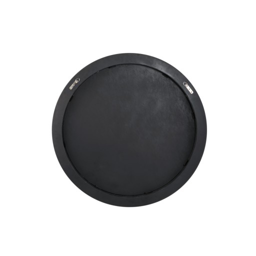 Tiess Natural Round Wooden Veneer Mirror Small