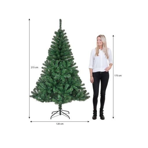 Bedford Kunstkerstboom - H215 x Ø120 cm - Groen