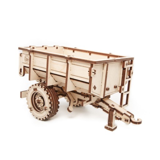 Eco Wood Art (EWA) 3D Mechanische Puzzel, Trailer voor Belarus-82, 1225, 20x11,6x11cm