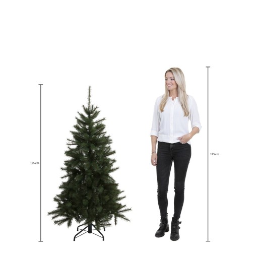 Brampton Kunstkerstboom - H155 x Ø107 cm - Groen