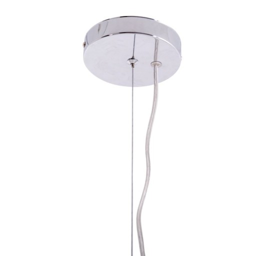 Pendant lamp "explosion" made of metal and iris glass, G9 frames, hanging lamp for dining room, living room, hall or office, Øca. 65 cm