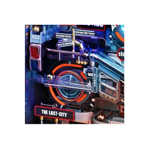 Robotime, 3D DIY Houten Modelbouwpakket Marble Run, The Last City, MR01S, 18x7,7x23,1cm