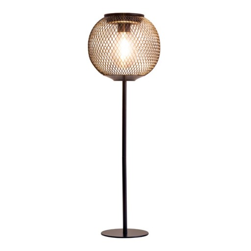 LED solar light "Geli", outdoor decoration made of metal and plastic in black , with firmly built -in LED