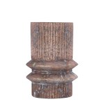 Koi Bronze Antique Stormlight Round Ribbed S