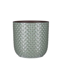 Daan Flowerpot - H21 x Ø22 cm - Green