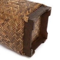 The Bathroom Bin Basket - Natural Brown