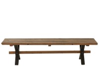 J-Line Aged sofa - wood - brown