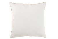 J-Line cushion Elephant - textile - natural/white - large