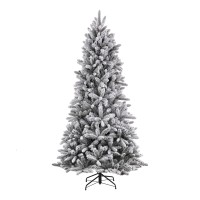 Snowdon Kunstkerstboom - H215 x Ø127 cm - Groen Frosted