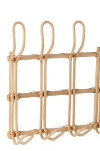 J-Line coat rack - jute - natural