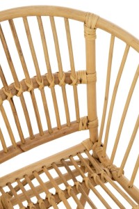 J-Line Filou high chair - rattan - natural
