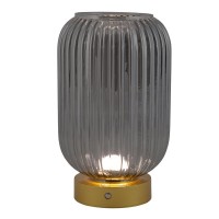 Ackitical lamp "Luise" gold, classical, gold, with integrated LED, warm white
