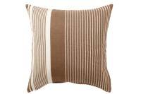 J-Line cushion Mik - cotton - beige/brown