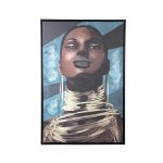 Muniba Liver Polyesterpainting RectanglewomanfaceS