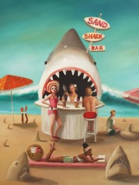 New York Puzzle Company Sand Shark Bar - 500 pieces