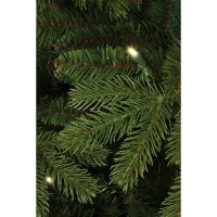 Brampton Kunstkerstboom Slim met LED Verlichting - H155 x Ø102 cm - Groen