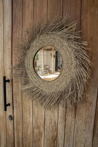 The Rotan Mirror - Natural - M