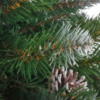 Empress Kunstkerstboom in Jute - H90 x Ø71 cm - Frosted Green