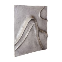 Gihan Nickle Casted Alu Wall Panel Wave Lines L